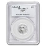 1/10 oz American Platinum Eagle MS-69 PCGS (Random Year)