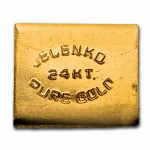 1/10 oz Gold Bar - Jelenko Dental (24K)