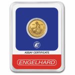 1/10 oz Gold Round - 2025 Revived Engelhard Prospector (in TEP)
