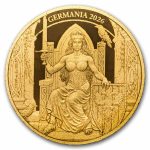 1/1000 oz Gold Round - Germania Mint BU (in Assay)