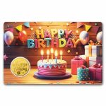 1/1000 oz Gold Round - Happy Birthday Cake (In Assay)