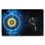1/1000 oz Gold Round - Zodiacs - Scorpio (In Assay)