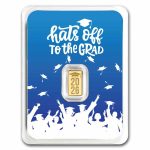 1/2 gram Gold Bar - 2026 Graduation (Cap Toss In TEP)