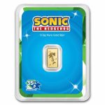 1/2 gram Gold Bar in TEP - Sonic the Hedgehog 35th Anniversary