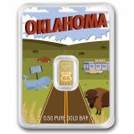 1/2 gram Gold Bar - Route 66 (Oklahoma TEP)