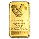 1/2 oz Gold Bar - Engelhard