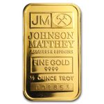 1/2 oz Gold Bar - Johnson Matthey (Cortez Gold Mines)