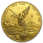 1/2 oz Gold Mexican Libertad (Random, Abrasions)
