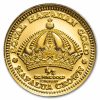 1/2 oz Gold Round - 1989 Liliuokalani Hawaii Proof Gold