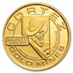 1/2 oz Gold Round - Cortez Gold Mines Safety Award