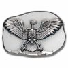 1/2 oz Hand Poured Silver - Eagle Skeleton