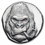 1/2 oz Hand Poured Silver - Gorilla Goon