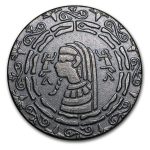 1/2 oz Silver Relic Round - Egyptian Pharaoh