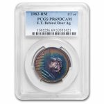 1/2 oz Silver Round- 1982 E.T. Behind Door PR-69 PCGS