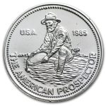 1/2 oz Silver Round - Engelhard Prospector