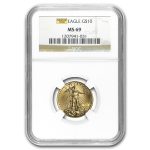 1/4 oz American Gold Eagle MS-69 NGC (Random Year)