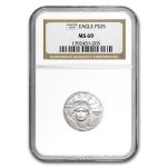 1/4 oz American Platinum Eagle MS-69 NGC (Random Year)