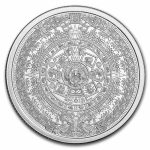 1/4 oz Silver Round - Aztec Calendar