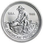 1/4 oz Silver Round - Engelhard Prospector