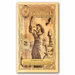 1/4 Utah Goldback - Aurum Gold Foil Note 24k (New)