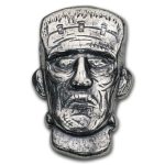 1.5 oz Hand Poured Silver - MPM (Frankenstein)