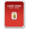 1 gram Gold Bar - 2026 APMEX Year of the Horse (TEP, Series 2)