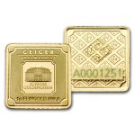 1 gram Gold Bar - Geiger Edelmetalle (Originals Series)