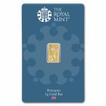 1 gram Gold Bar - The Royal Mint Britannia (New Assay)