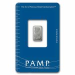 1 gram Palladium Bar - PAMP Suisse (In Assay)