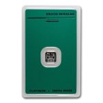 1 gram Platinum Bar - Argor-Heraeus (In Assay)