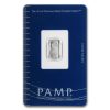 1 gram Platinum Bar - PAMP Suisse Lady Fortuna (In Assay)