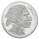 1 gram Silver Round - Buffalo/Indian Head