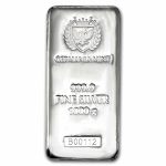 1 kilo Silver Bar - Germania Mint (Serialized)