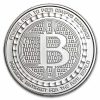 1 oz Ag BU Round - Bitcoin Value Conversion | QR Code