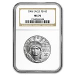 1 oz American Platinum Eagle MS-70 NGC (Random Year)