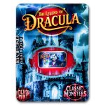 1 oz Cast-Poured Silver Bar Colorized - Dracula
