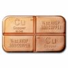 1 oz Copper Bar - Divisible 1/4 oz