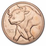 1 oz Copper Round - Bull & Bear