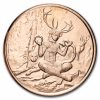 1 oz Copper Round - Celtic Lore: Cernunnos