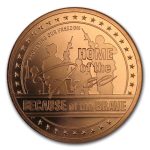 1 oz Copper Round - Home of the Free