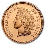 1 oz Copper Round - Indian Head Cent