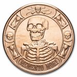 1 oz Copper Round - Memento Mori