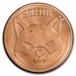 1 oz Copper Round - Shiba Inu