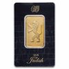 1 oz Gold Bar - Holy Land Mint Lion of Judah (In Assay)