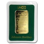 1 oz Gold Bar - Johnson Matthey (Random Vintage Design, In Assay)