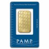 1 oz Gold Bar - PAMP Suisse (Suisse Logo, In Assay)