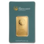 1 oz Gold Bar - The Perth Mint (Classic, Green Assay)