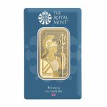 1 oz Gold Bar - The Royal Mint Britannia (New Assay)