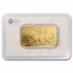 1 oz Gold Bar - The Royal Mint Una and the Lion