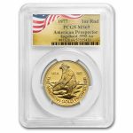 1 oz Gold Round - 1977 Engelhard Prospector MS-69 PCGS